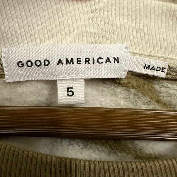 GOOD AMERICAN Boyfriend Sweatshirt Tie-Dye Pullover NWT - Picture 8 of 11